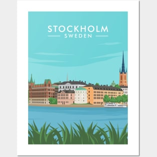 Stockholm sweden Posters and Art